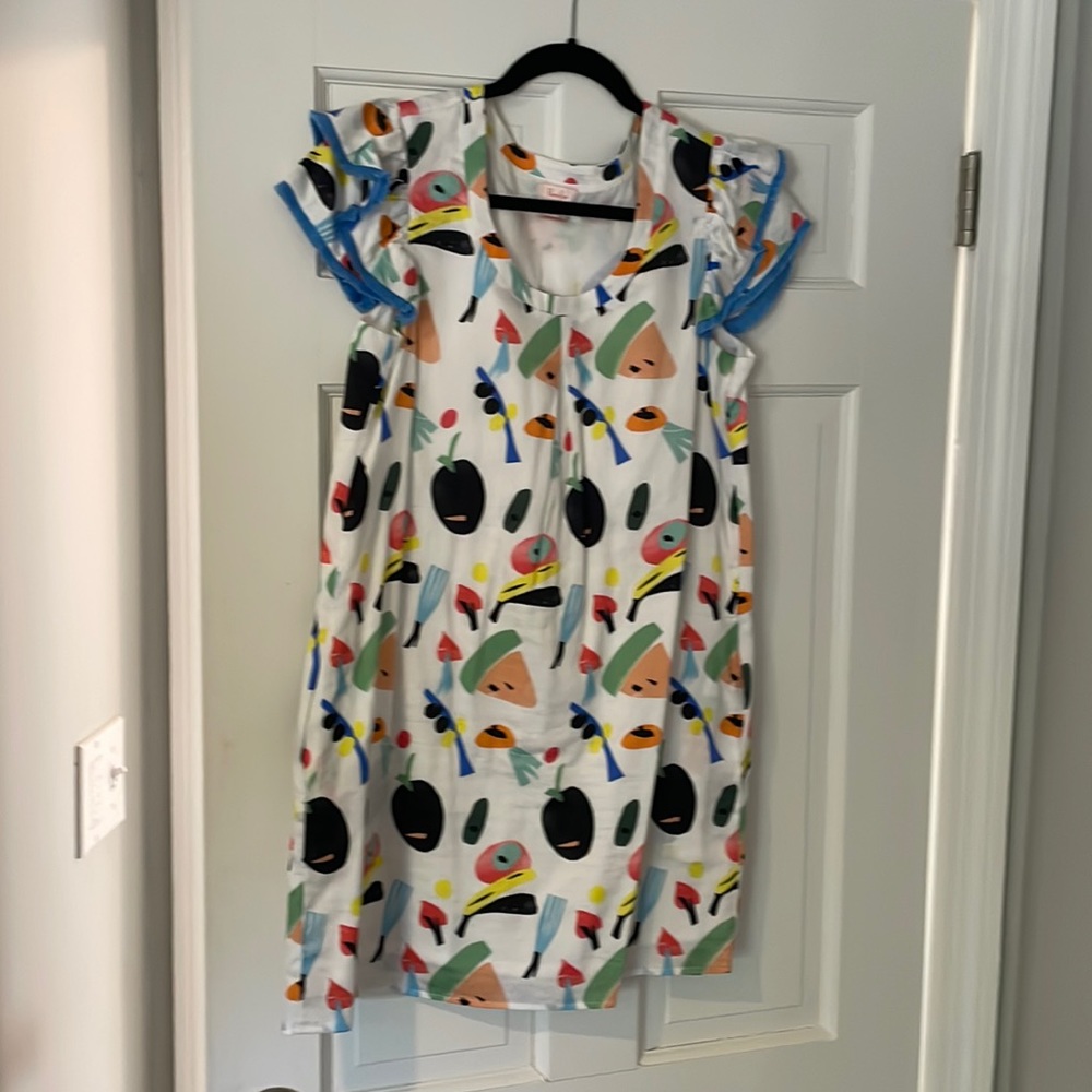 Persifor Flutter Sleeve Dress S